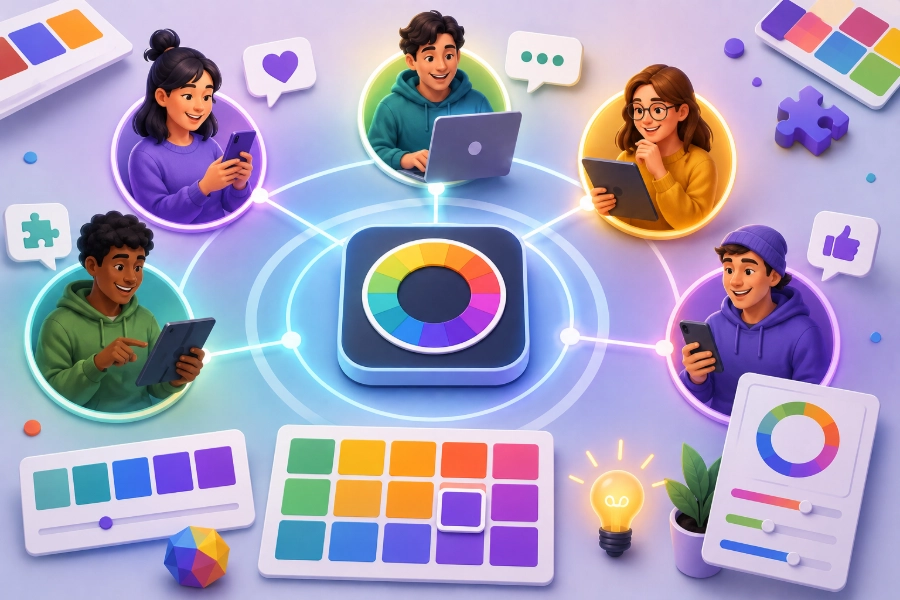 Creative digital community